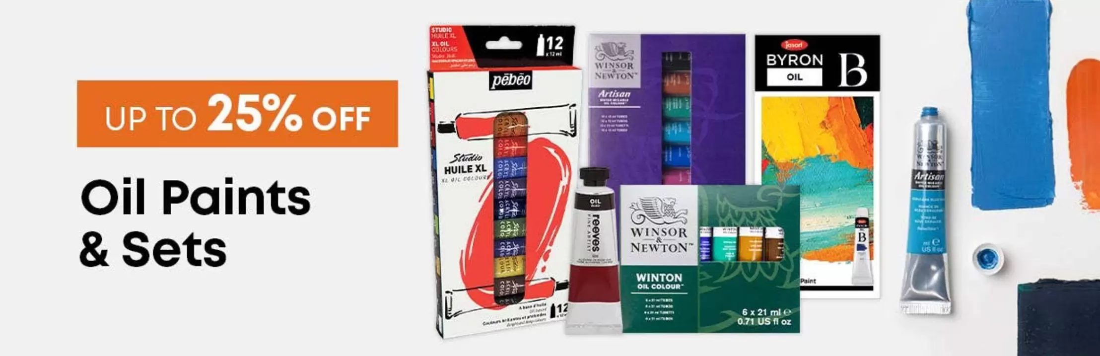 Oil Paints & Sets offers in Eckersley's Art & Craft