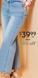 Wide Leg Crop Jean offers at $39.99 in Harris Scarfe