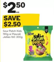 Pascall - Kids 190g Or  Jellies 160 300g offers in Woolworths