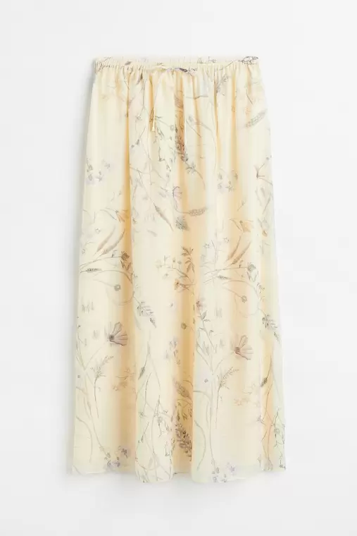 Calf Length Skirt offers at $24.99 in H&M