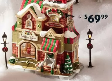 Lemax - The Santa Shop offers at $69.99 in ALDI