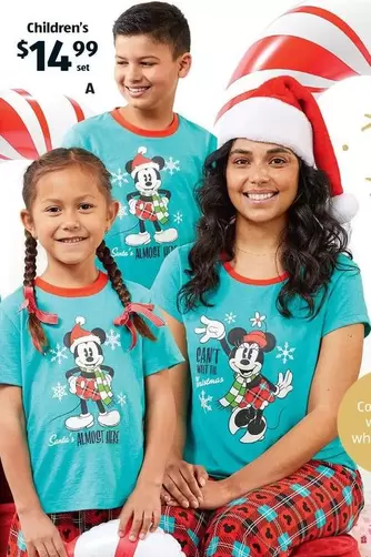 Infant Or Children’s Christmas PJ Set offers at $14.99 in ALDI