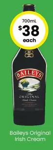 Baileys - Original Irish Cream offers at $38 in The Bottle-O