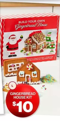 DIY Gingerbread House Kit 400g offers at $10 in The Reject Shop