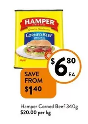 Hamper - Corned Beef 340g offers at $6.8 in Foodworks