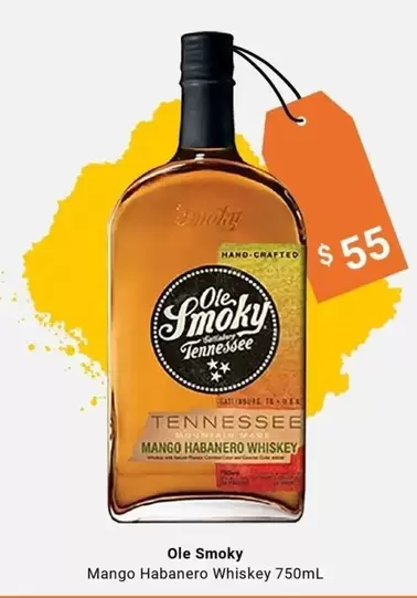 Ole Smoky - Whiskey 750mL offers at $55 in BWS