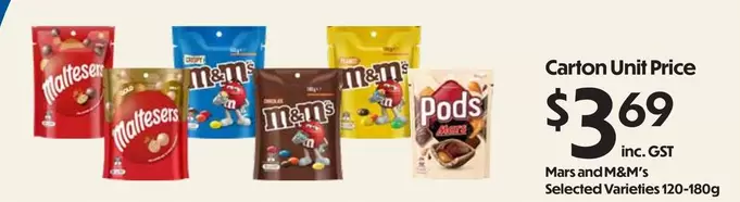 Maltesers - Carton Uniti Price offers at $3.69 in Campbells