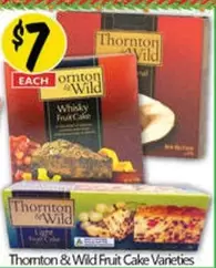 Thornton & Wild - Fruit Cake Varieties offers at $7 in NQR