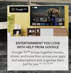 Google - Entertainment You Love With Help From offers in Harvey Norman