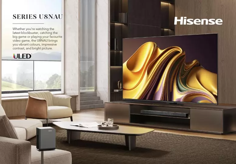 Hisense - Series Usnau offers in Harvey Norman