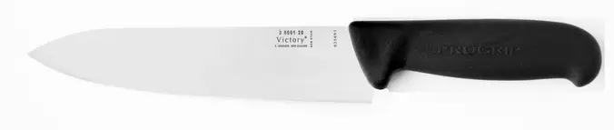 Victory Knives Chef Knife 20cm Black progrip handle offers at $69 in King Of Knives