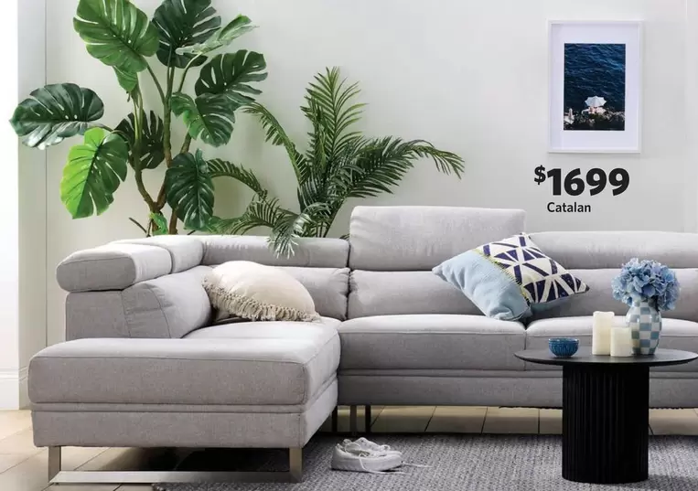 Catalan offers at $1699 in Focus On Furniture