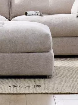 Delta - Ottoman offers at $599 in Focus On Furniture