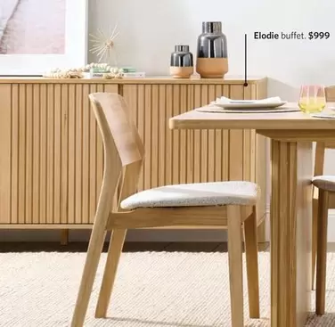 Elodie - Buffet offers at $999 in Focus On Furniture