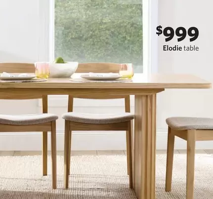 Elodie - Table offers at $999 in Focus On Furniture