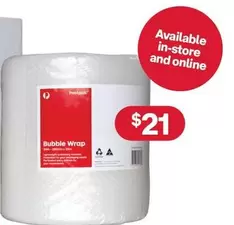 Bubble -  Wrap offers at $21 in Australia Post