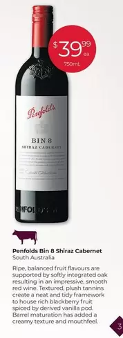 Penfolds - Bin 8 Shiraz Cabernet offers at $39.99 in Porters