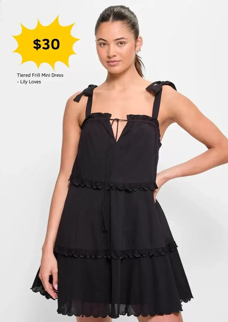 Tendri Frial Mini Dress offers at $30 in Target