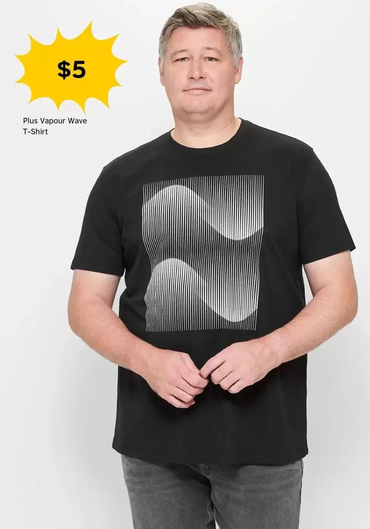 Blan Vapor Wax T-shirt offers at $5 in Target
