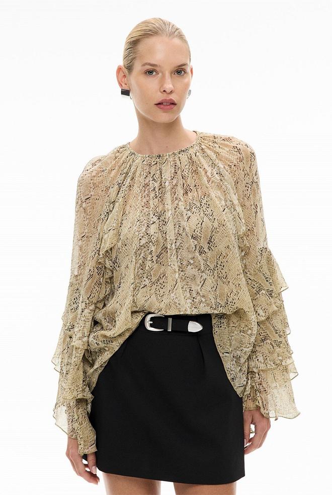 Ruffle Shirt offers at $179 in Witchery