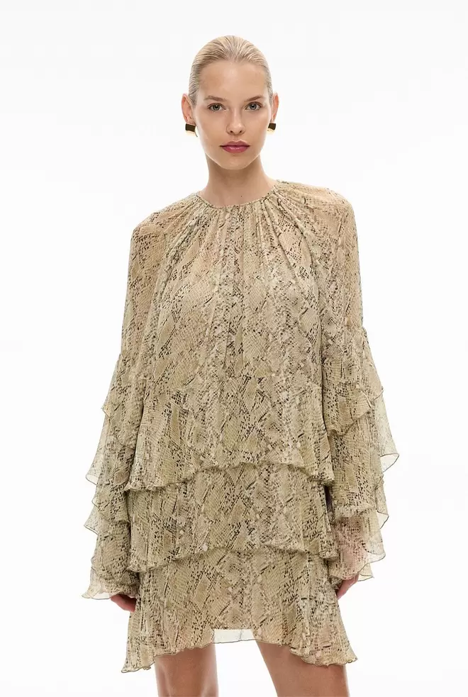 Ruffle Mini Dress offers at $229 in Witchery
