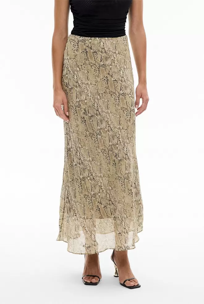 Snake Print Maxi Skirt offers at $159 in Witchery