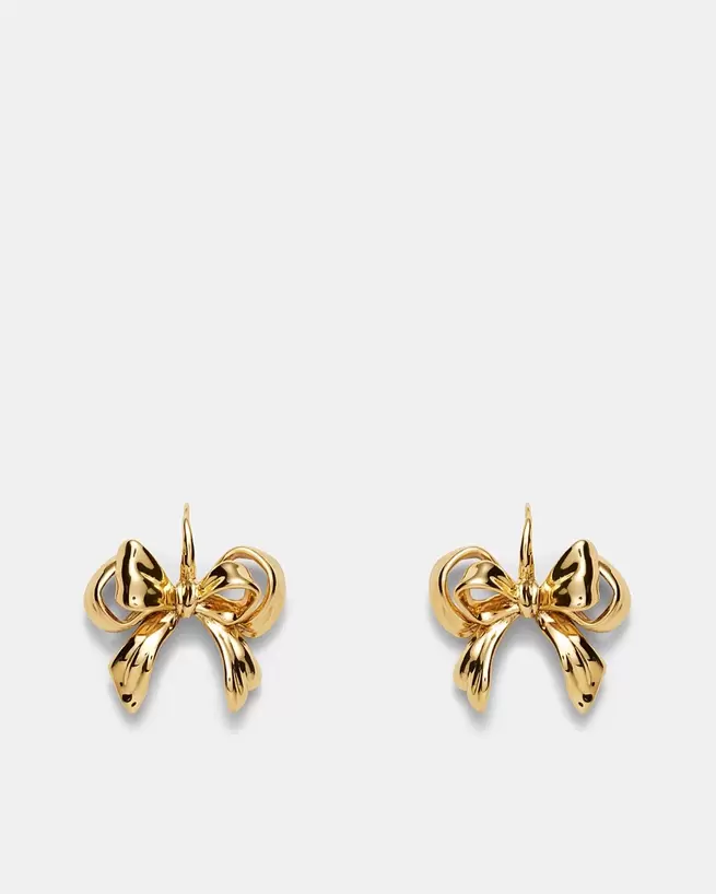 Darcys Bow Hoop Earrings offers at $99.95 in Mimco
