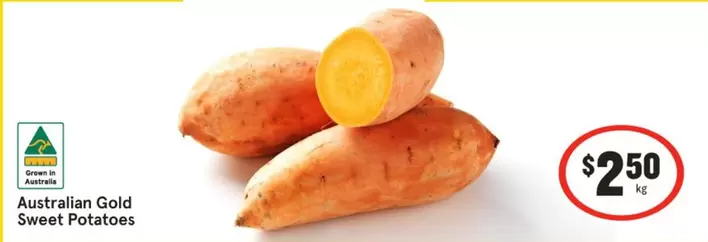 Australian Gold -  Sweet Potatoes offers at $2.5 in IGA