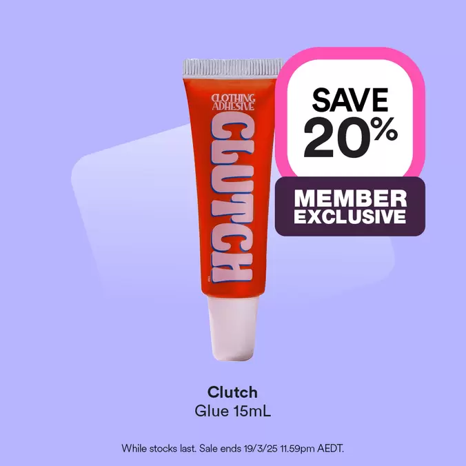 Save 20% on Clutch Glue 15mL  offers in Priceline