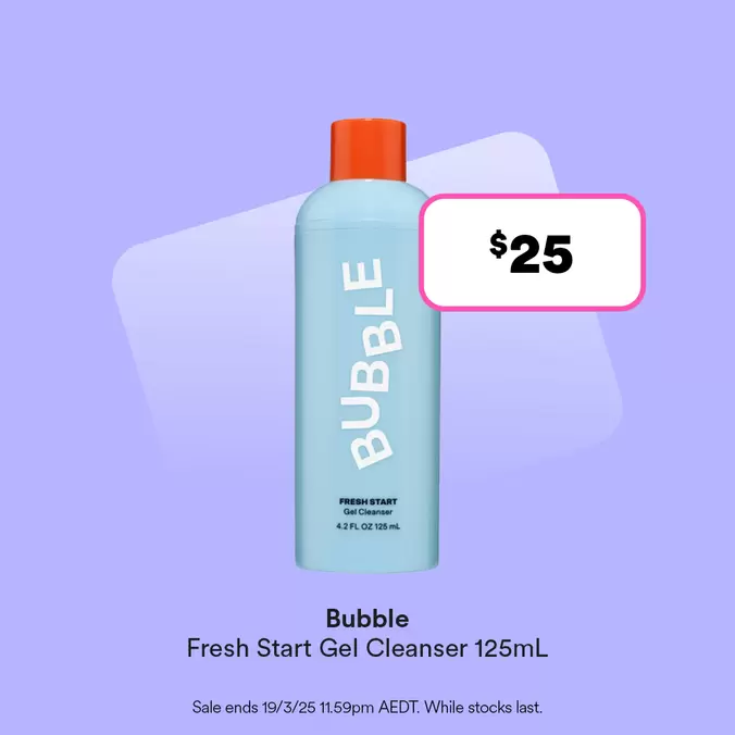Shop Bubble Fresh Start Cleanser offers in Priceline