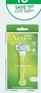Gillette - Venus Extra Smooth Women's Razor Handle + 2 Blade Refills offers at $13.65 in TerryWhite Chemmart