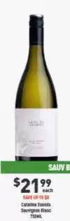 Catalina Sounds - Sauvignon Blanc 750ml offers at $21.99 in Liquor Legends