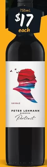 Peter Lehmann - Portrait Range offers at $17 in Cellarbrations