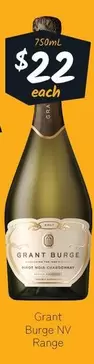 Grant Burge - Nv Range offers at $22 in Cellarbrations