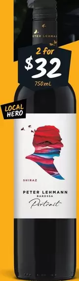 Peter Lehmann - Portrait Range offers at $32 in Cellarbrations