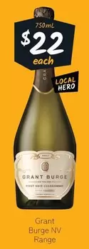 Grant Burge - NV Range offers at $22 in Cellarbrations