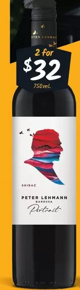 Peter Lehmann - Portrait Range offers at $32 in Cellarbrations