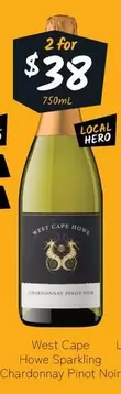 West Cape Howe - Sparkling Chardonnay Pinot Noir offers at $38 in Cellarbrations