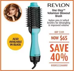 Revlon - One-Step Volumiser Blowout Brush offers at $65 in Shaver Shop
