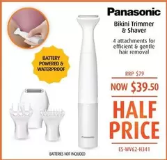 Panasonic - Bikini Trimmer & Shaver offers at $39.5 in Shaver Shop