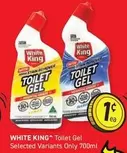 White King - Toilet Gel Selected Variants Only 700ml offers at $1 in Chemist King