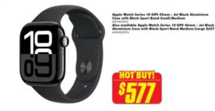 Apple - 10 Gps - 2200m - An Black Auritorium offers at $577 in The Good Guys