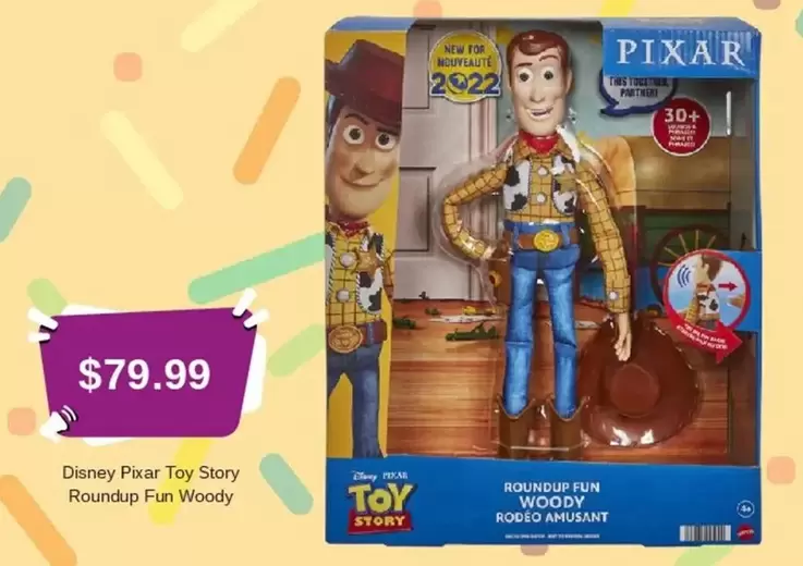 Disney - Pixar Toy Story Roundup Fun Woody offers at $79.99 in Toyworld