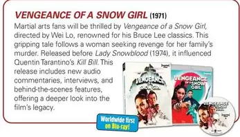 Vengeance Of A Snow Girl, Martinat offers in JB Hi Fi
