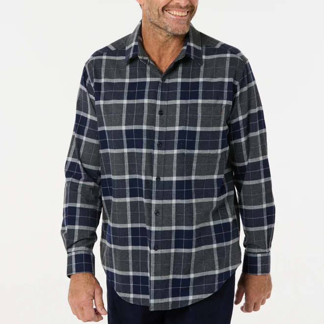 Breakaway mens stratton cotton brush shirt offers at $79.95 in Allgoods