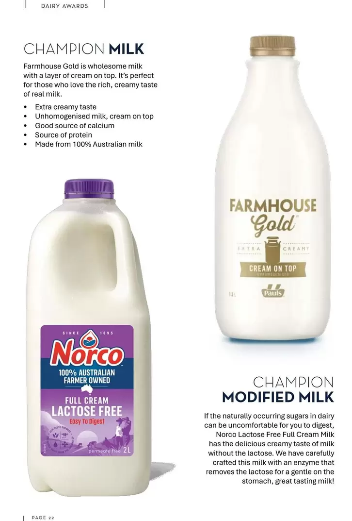 Champion Milk offers in IGA