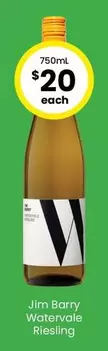 Jim Barry - Watervale Riesling offers at $20 in The Bottle-O