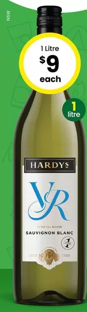Hardys - Vr Range offers at $9 in The Bottle-O