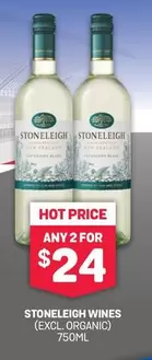 Stoneleigh - (excl. Organic) 750ml offers at $24 in Bottlemart