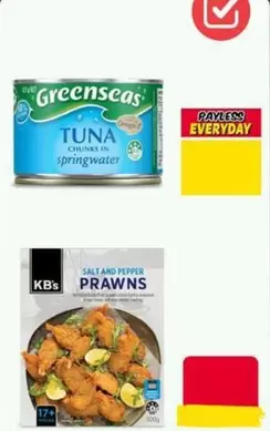 KB's - Tuna Greenseas Con Guantiles/ Pump offers in SPAR